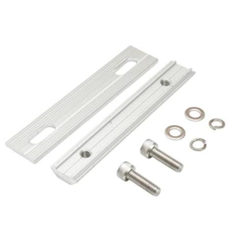 Element imbinare prinderi panou solar fotovoltaic /Rail Splice AL6005-T5+SUS304 180mm