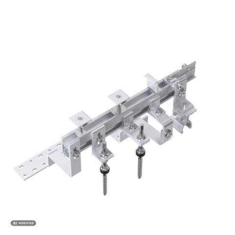 Set 4 buc Clema capat fixare panou solar, AL6005-T5+SUS304, 35 mm