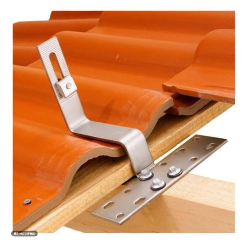 Set carlig HOOK Fixare Panou Solar pentru Acoperis tigla