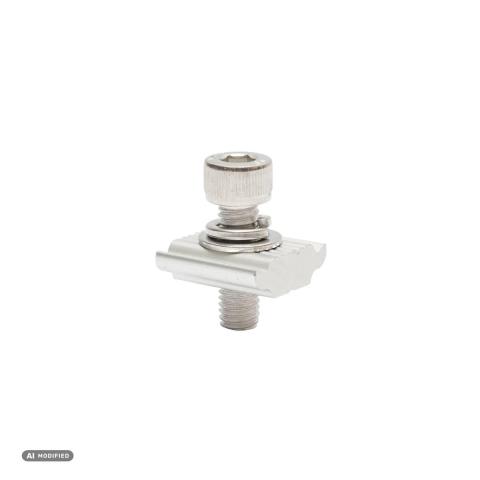 Set piulita cu bolt M8X25mm prinderi panou solar fotovoltaica din aluminiu