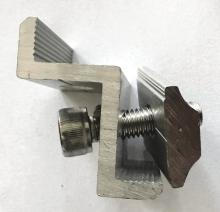 Set 4 buc Clema capat fixare panou solar, AL6005-T5+SUS304, 35 mm