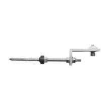 Set clema L pentru acoperis tabla cu bolt M10X200mm prinderi panou solar fotovoltaic